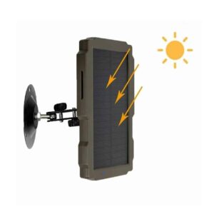 Suntek SP-08 Ηλιακό πάνελ Power Bank τροφοδοσίας καμερών SUNTEK Power Bank Solar Panel 6V & 12V