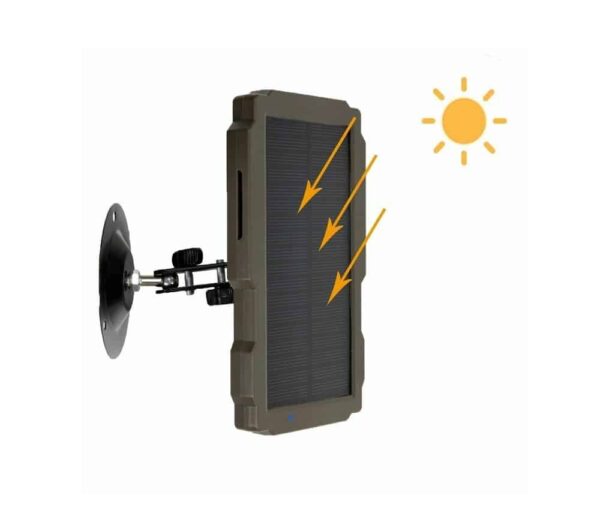 Suntek SP-08 Ηλιακό πάνελ Power Bank τροφοδοσίας καμερών SUNTEK Power Bank Solar Panel 6V & 12V